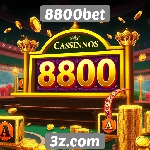 8800bet oferece diversidade de jogos de cassino