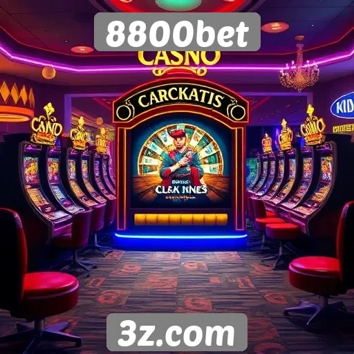 8800bet oferece ampla seleção de jogos de cassino