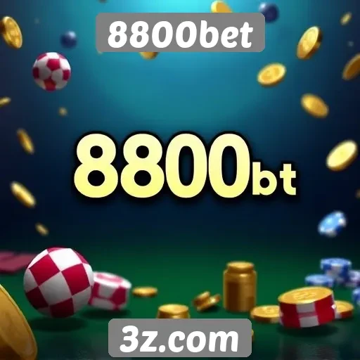 A variedade de jogos disponíveis na 8800bet